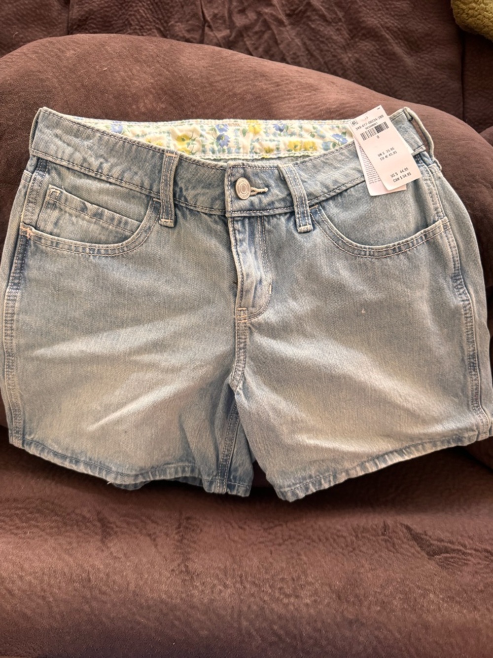 Hollister Light Blue Denim Jean Shorts